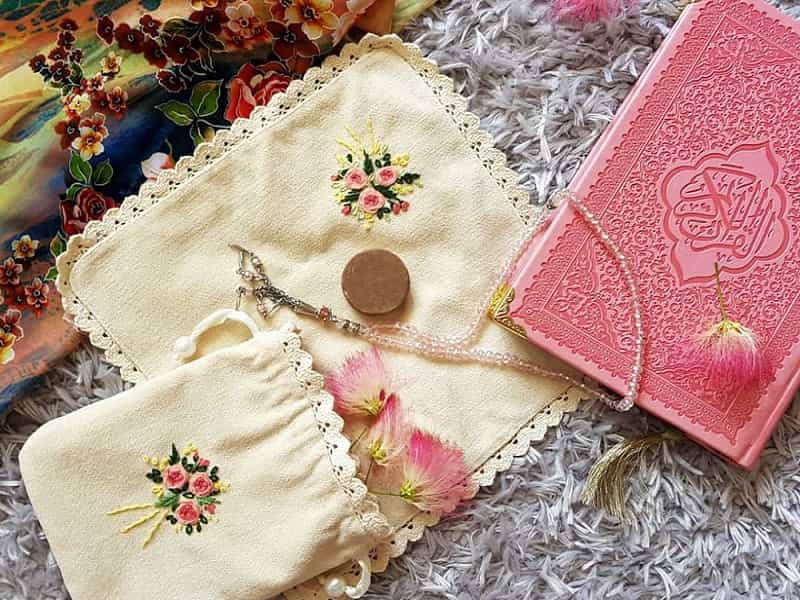 ایده های تزیین جانماز عروس